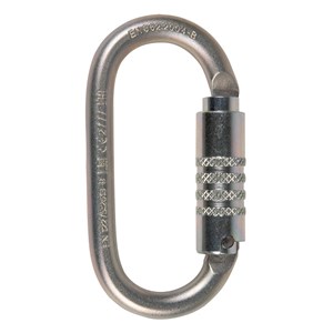 Oval Pro 3Lock karabinek stalowy