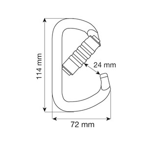 D Pro 3Lock karabinek