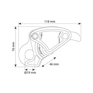 Druid przyrząd zjazdowy