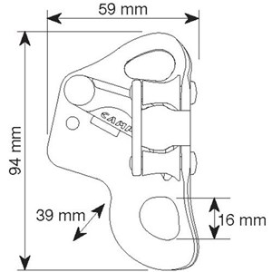 Turbochest przyrząd zaciskowy czarny