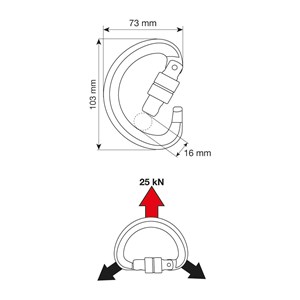 Triad LOCK karabinek