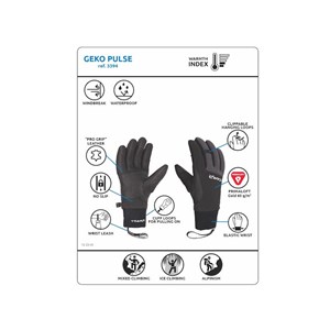 Geko Pulse rękawiczki, rozmiar L
