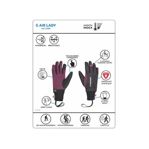 G AIR Lady rękawiczki, rozmiar S