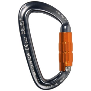 Orbit 2LOCK karabinek gun metal