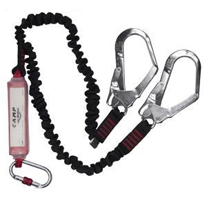 Shock Abs. rewind Lonża Y 175cm, karabinki MGO