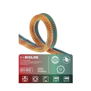 Riglos 8,4 lina 60m Green