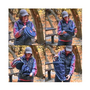 Adventure Shelf navy, rozmiar L