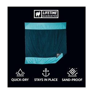 Parasheet Beach Blanket koc, kolor blue shore