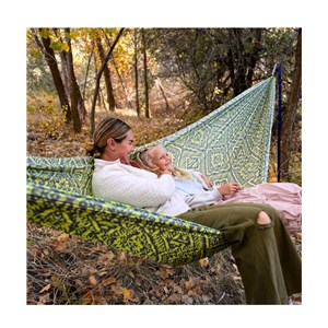 Double Deluxe Print nylon+ Straps Green Mamba