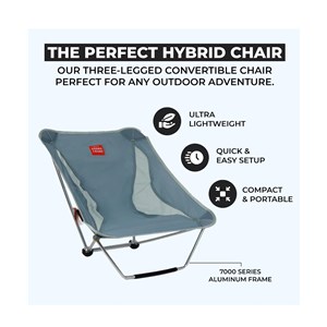 Mayfly Chair fotel składany, kolor storm