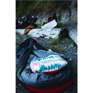 Adjustable Travel Pillow Peacock Green