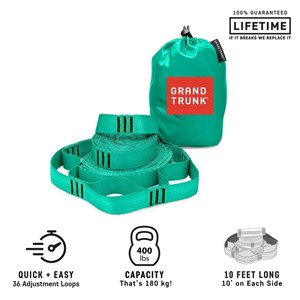 Trunk Straps taśmy do hamaka Teal