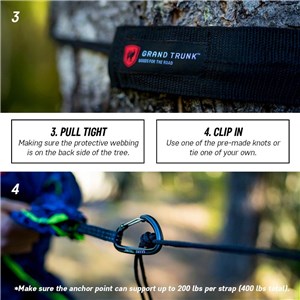 Tree Slings Hammock Hanging Kit