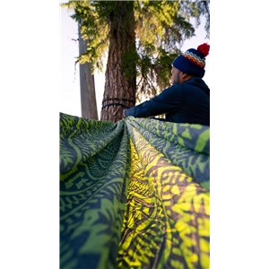 Trunk Tech double prints GREEN MAMBA hamak