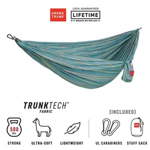 Trunk Tech double prints SERAPE hamak
