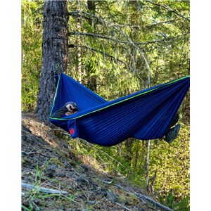 Trunk Tech single hamak AQUA/VIOLET