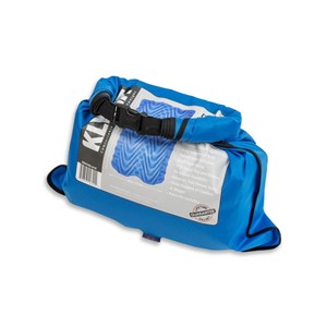 Double V dmuchany materac 2 osobowy niebieski