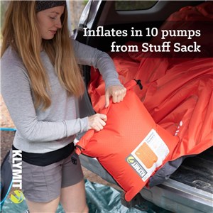 Insulated Double V materac 2 osobowy dmuchany