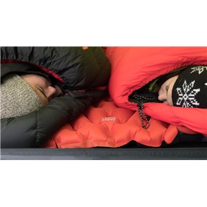 Insulated Double V materac 2 osobowy dmuchany