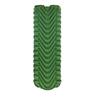 Static V materac dmuchany zielony