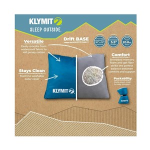 Drift Base Camp Pillow poduszka, ocean depths