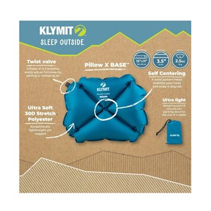 Pillow X Base poduszka, ocean depths