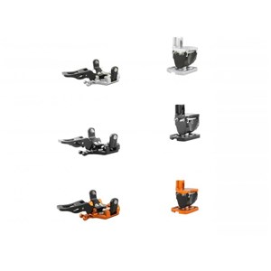 Guide 12 wiązania skiturowe, kolor szary