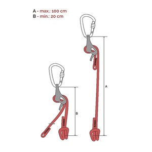 PIP 120cm lonża blue